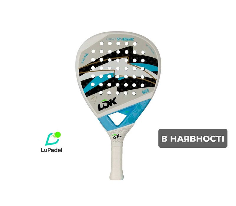 Ракетка для Падель (Padel) тенісу – LOK Carbon Hype Gen 2 2026