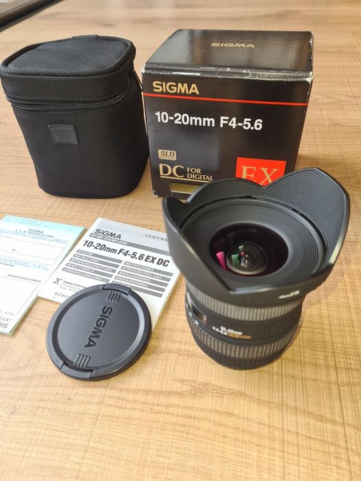 Sigma 10 a 20mm F4 a 5.6 EX DC HSM Canon EF APS C