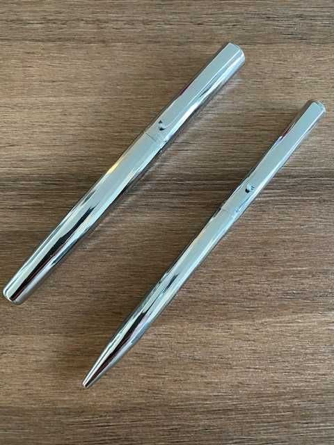 Conjunto de Canetas original WATERMAN - Prateadas