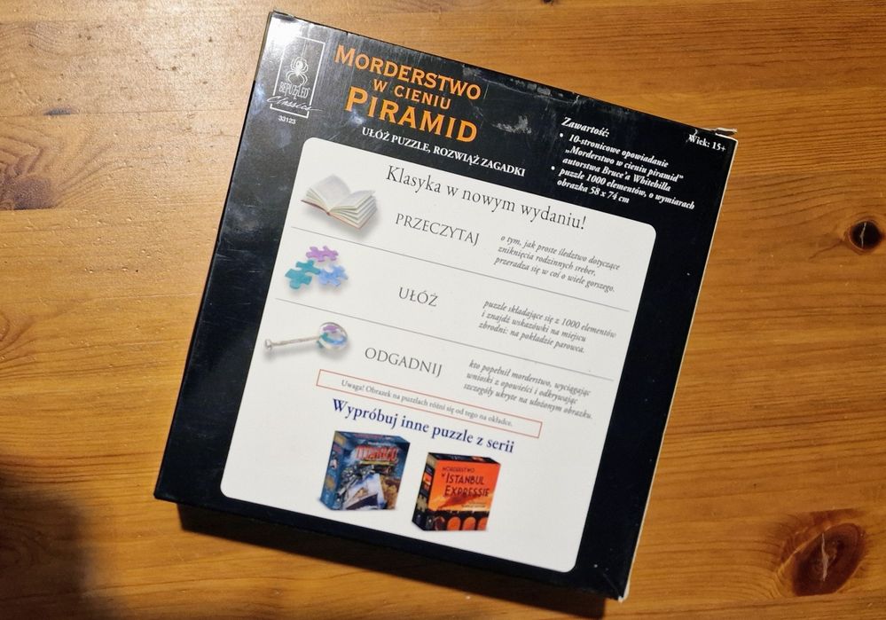 Puzzle 1000 - Morderstwo w Cieniu Piramid