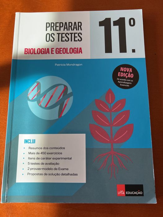 Livros de Biologia e Geologia 11 ano - exame
