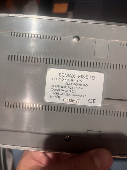 ERMAX ER 510 Video Intercom System508532160338350081