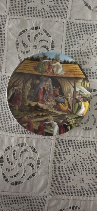 Pratos de natal da vista alegre