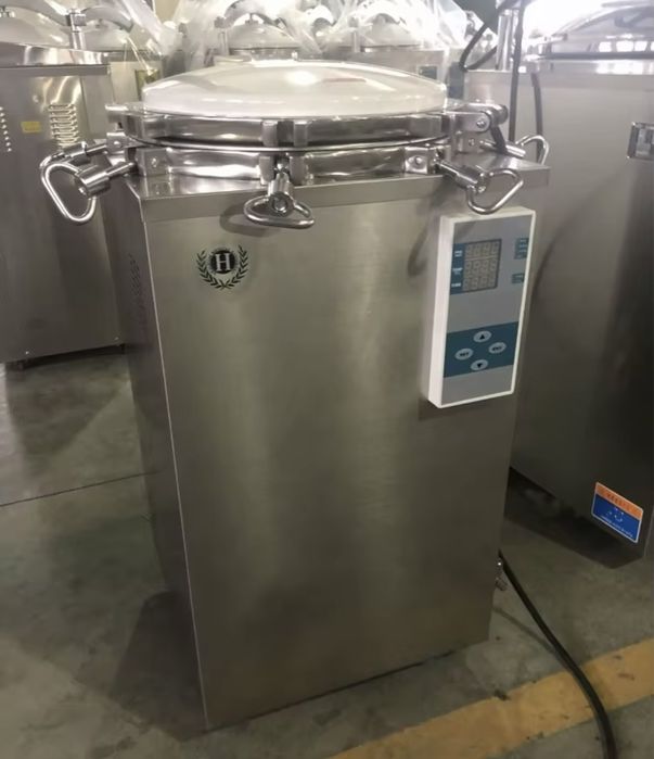 Вертикальний автоклав (паровий стерилізатор) HVS-75D — 75 літрів