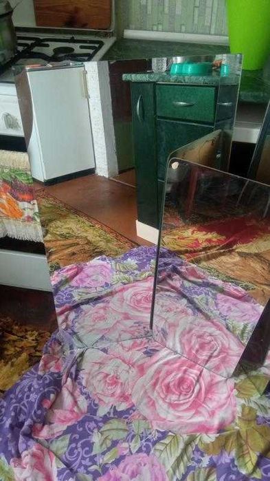 Два зеркала 100 см и 71 см/картина/стекло/рама/ваза/