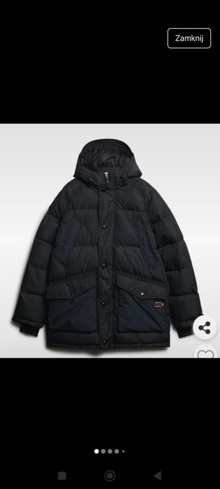 Parka męska zimowa Superdry Expedition r.M
