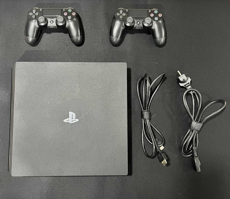 Playstation 4 PRO 1TB + 9 Jogos + Suportes