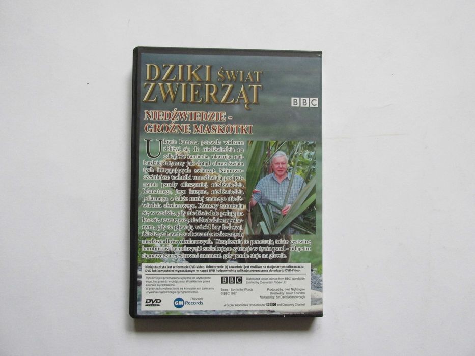 Niedźwiedzie - groźne maskotki - DVD