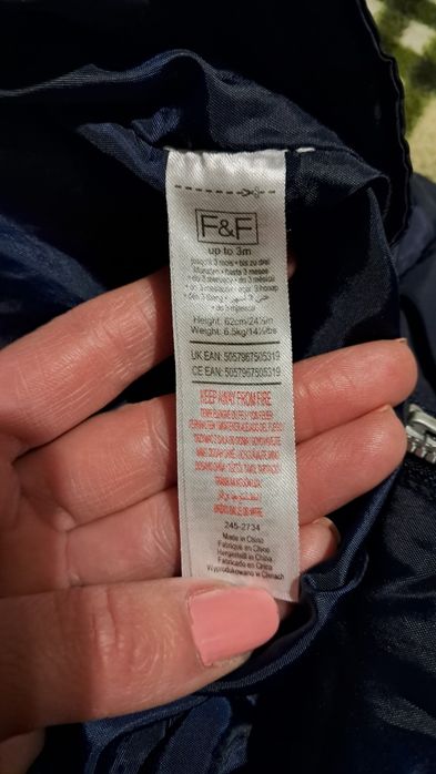 Дитячий зимовий комбінезон