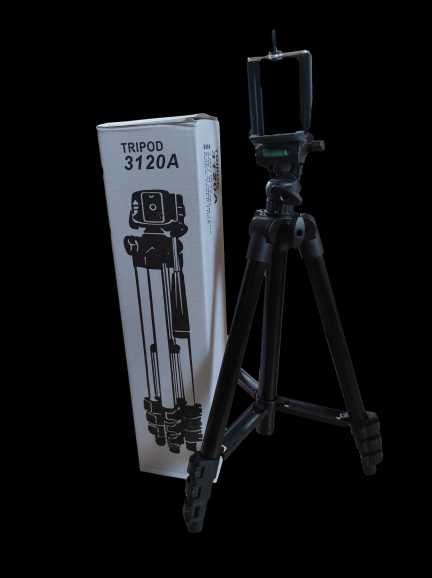 Solidny Statyw 4w1 Tripod Pilot Bluetooth Uchwyt na Telefon Aparat