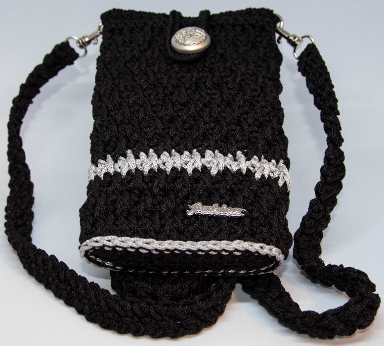 Torebka - etui do smartfonów – ręcznie robiona – nr kat. (EDS8)