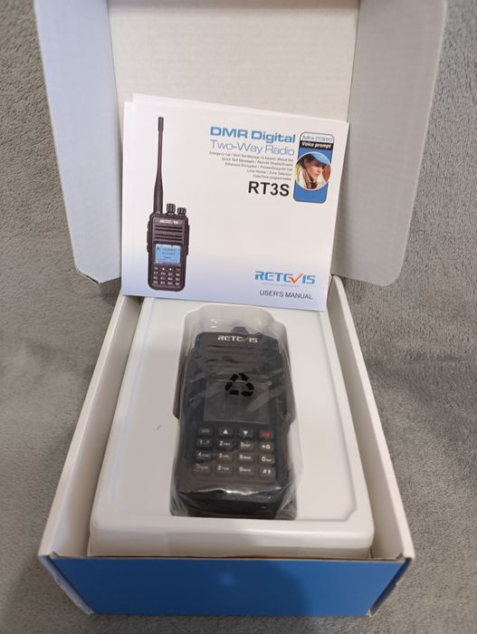 Цифрова рація з шифруванням 5 Ватт Retevis RT3S DMR