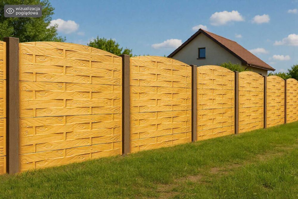 Betonowe ogrodzenia Alk-Bet: Styl i trwałość