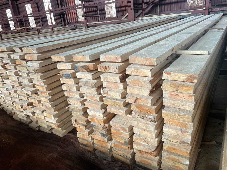 Доска обрезная 50х200 мм, (сосна) от 10000 грн