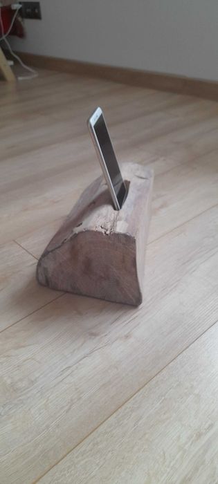 Stylowa Podstawka pod Telefon/Ręcznie robiona/Lakierowana!