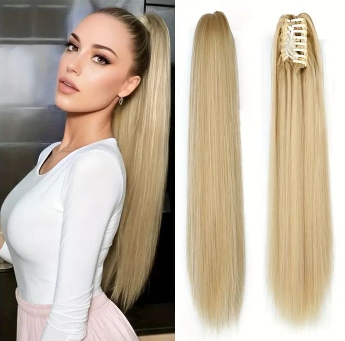 Накладной хвост на заколке