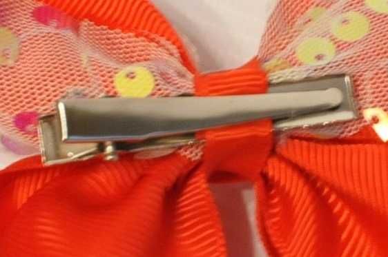 WYPRZEDAŻ zestaw 4 sztuki Spinka do włosów kokarda