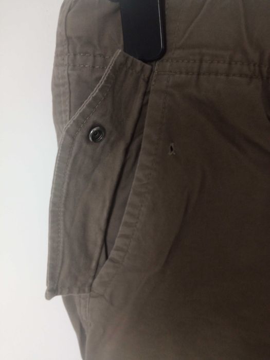 H&M spodnie bojówki khaki r M pas 80-90cm