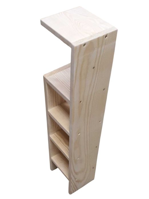 Stojak drewniany na papier toaletowy