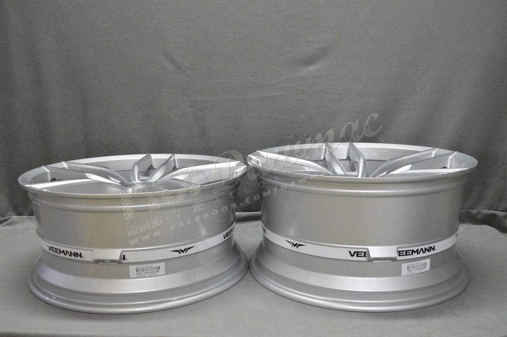 Felgi Veemann V-FS28 19" 8,5J ET35 + 9,5J ET43 5x120 Machined Silver
