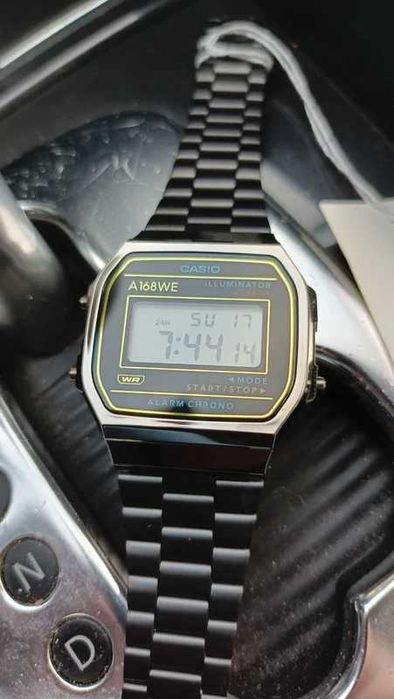 Casio A168WEHB-1A "Homage Calculadora SL-800"pecial Edition