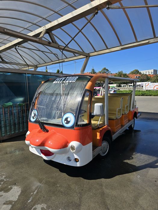 Melex delfin 14 osobowy, eagle 5 kw,  pojazd wolnobieżny