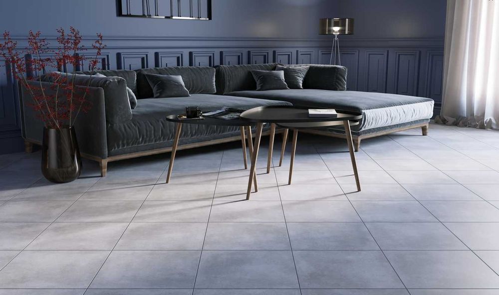 Бежевая Плитка на пол Айвори Матовая 40х40 см