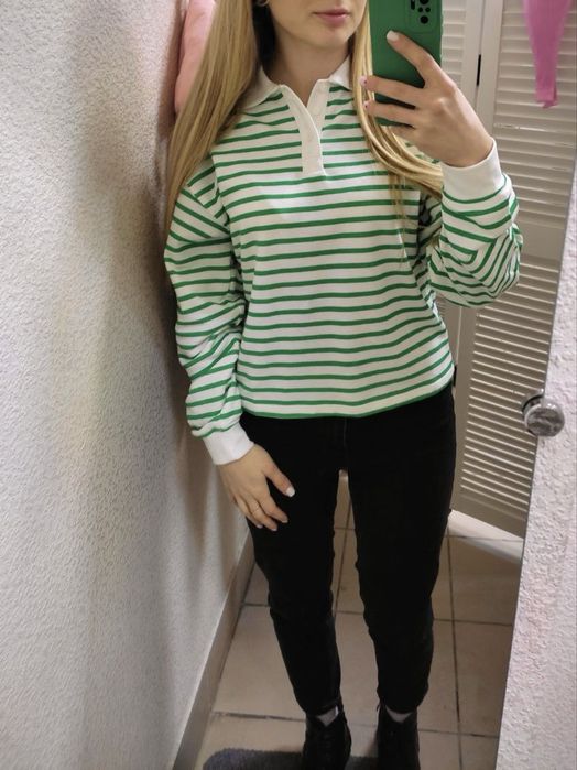 Светр жіночий - Логнгслів-поло H&M, розмір Xs