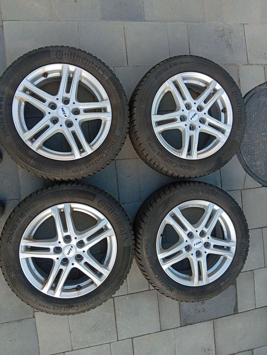 титани, диски, шини комплект 5*112 r16 205 55 16