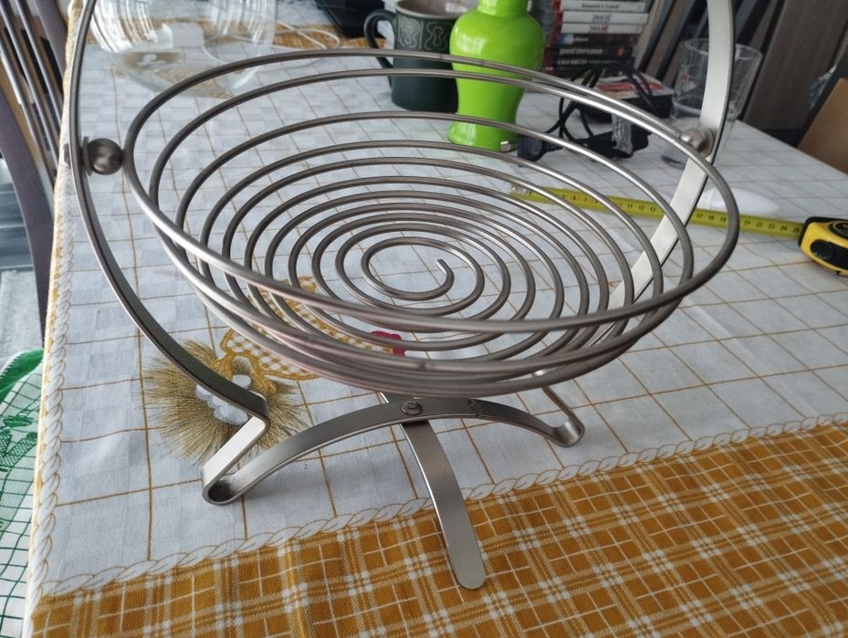 Fruteira inox usada
