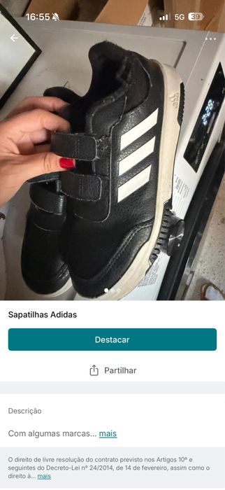 Lote de 3 pares de sapatilhas menino
