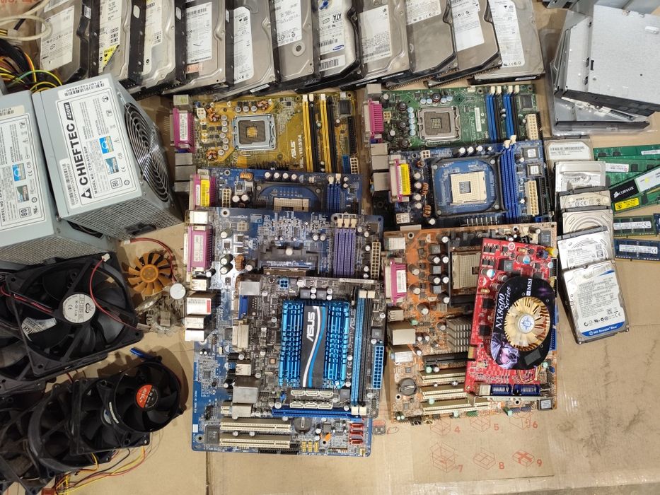 Лутбокс, мегалот, комплектующие для ПК, не рабочие