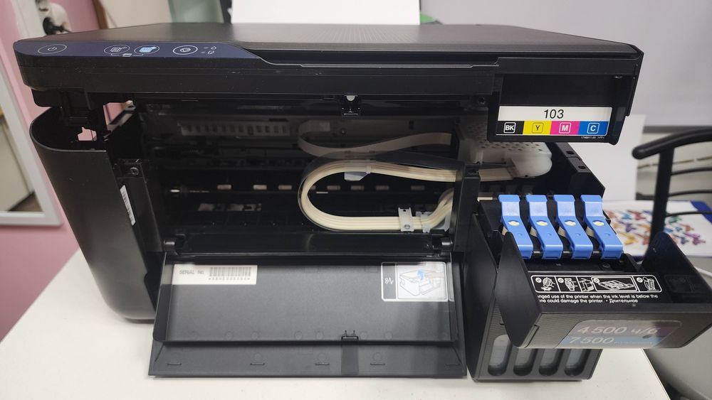 Продам кольоровий БФП МФУ Epson L3201 ксерокс, принтер, сканер: 8
