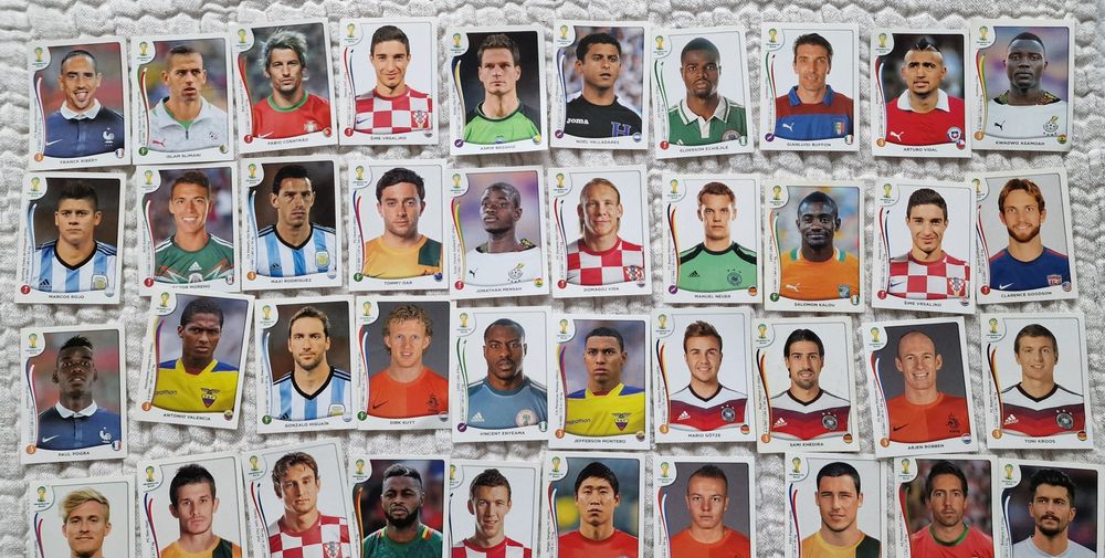 Cromo Futebol Fifa 2014