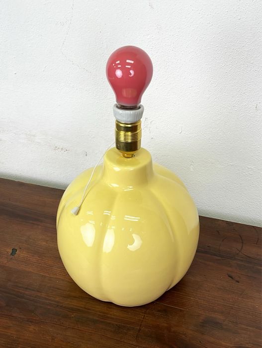 Candeeiro cerâmico vintage