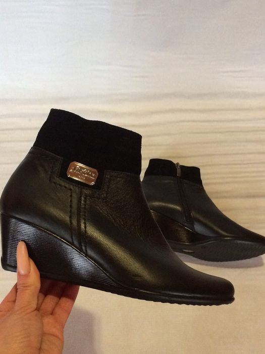 Чоботи натуральна шкіра Демі