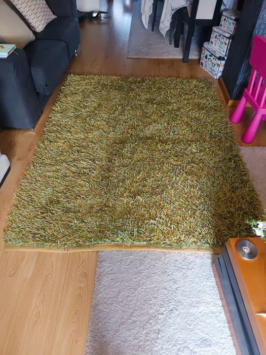 Passadeira em tons de verde