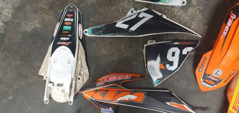 Komplet Plastików Ktm Sx 125 sx 150 sxf 250 sxf 450 Błotnik boczek bok