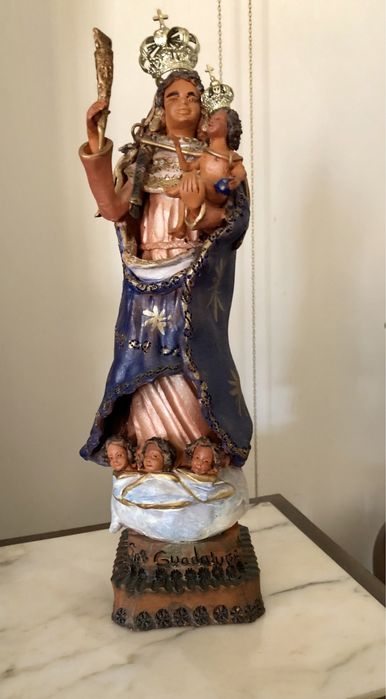 Arte Sacra- Nossa Senhora de Guadalupe 2009 da ceramista Milena Miguel