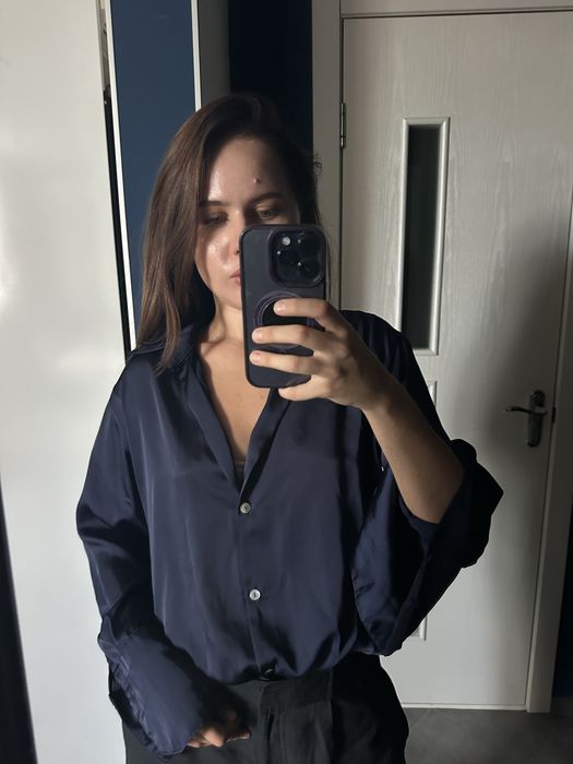Шовкова блуза Zara