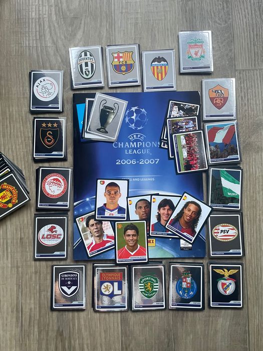 Panini League of Champions 2006/2007 полный сэт