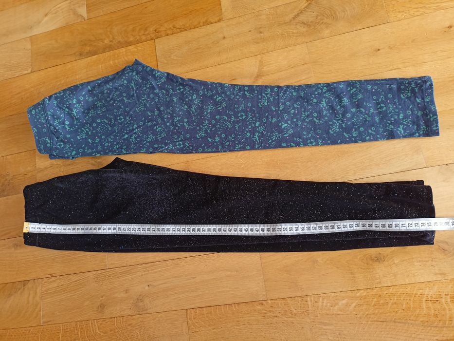 2x Decathlon st idealny Legginsy dla dziewczynki na wzrost 134