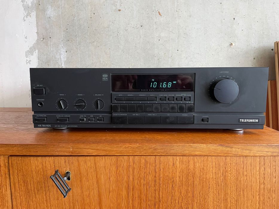 Telefunken HR 780 RDS AM LW Odbiornik stereo FM 2x70W