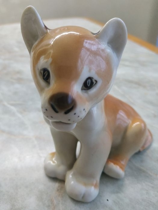 Фарфорова статуетка Левеня ЛФЗ