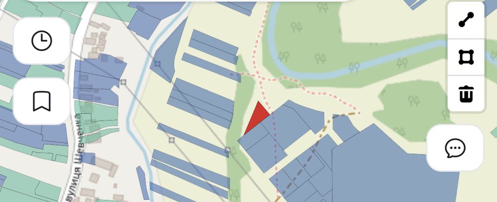 Продається земельна ділянка в с. Підлужжя