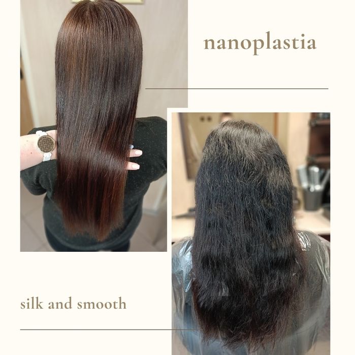 Keratynowe prostowanie botox nanoplastia rekonstrukcja regeneracja