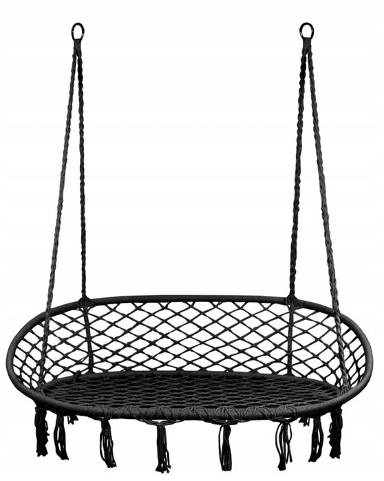 Bocianie gniazdo huśtawka fotel wiszący 2 osobowy podwójny