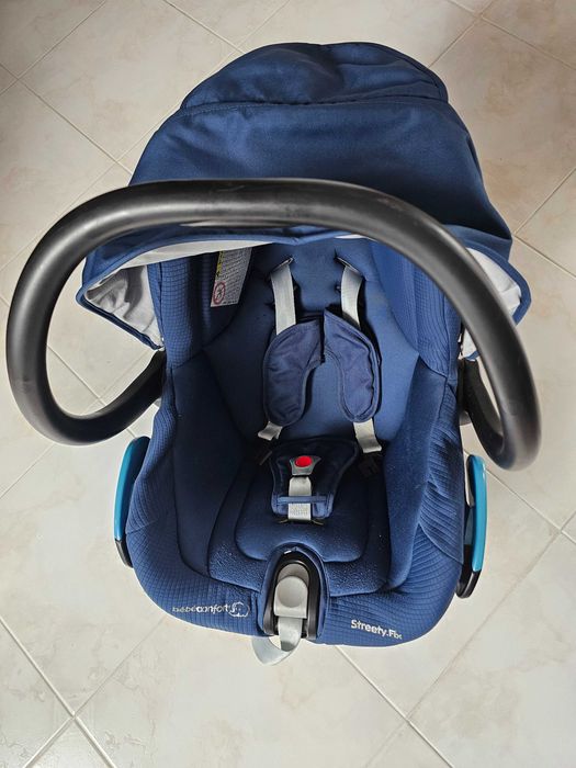 TRIO Bebe confort Streety Fix Estrutura com cadeira + Ovo+ Alcofa