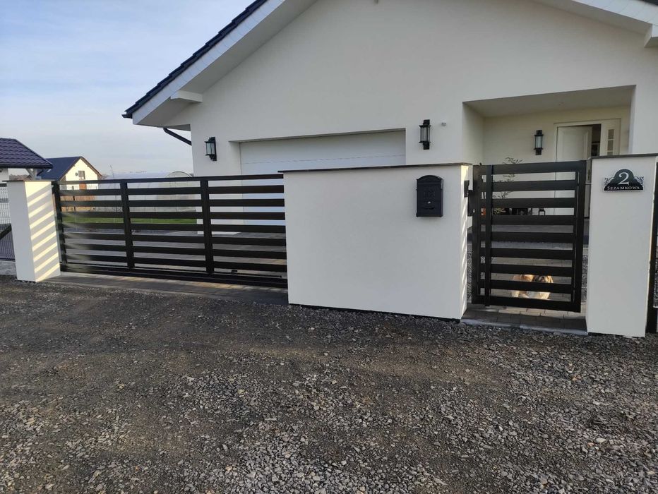 przesło ogrodzeniowe przesła ogrodzenie brama furtka bramka profile