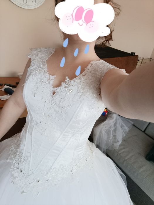 Suknia ślubna księżniczka